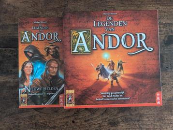 De legenden van Andor + uitbreiding Nieuwe Helden, Enlèvement, Comme neuf