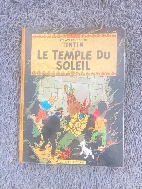 TINTIN  # 14  Le temple du soleil  Réed 1958 B26, Boeken, Stripverhalen, Gelezen, Eén stripboek, Ophalen of Verzenden