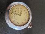 Oude zakhorloge, Handtassen en Accessoires, Horloges | Heren, Zakhorloge, Gebruikt, Overige materialen, Zilver