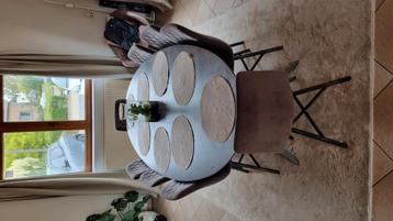 Table de salle à manger, 100 à 150 cm, Enlèvement, Utilisé, 200 cm ou plus