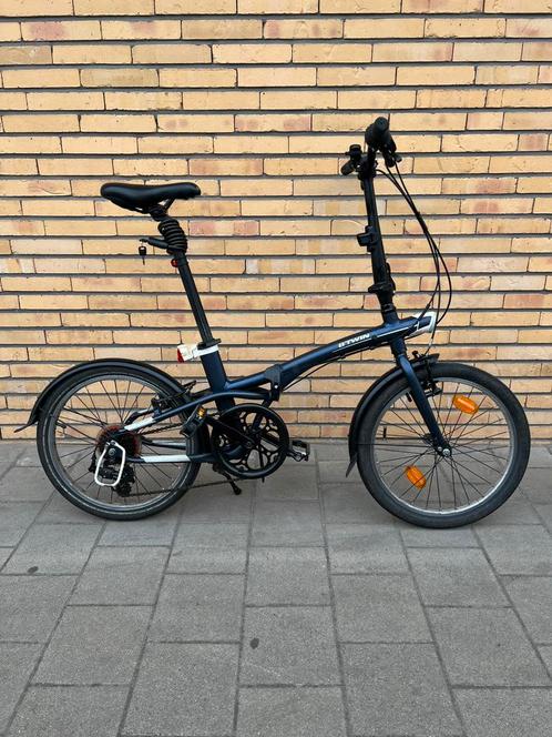 Btwin Tilt 500 plooifiets, Fietsen en Brommers, Fietsen | Vouwfietsen, Zo goed als nieuw, Versnellingen, Ophalen of Verzenden