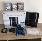 Ps3 met alle toebehoren, Ophalen, Met games, Phat, Met 2 controllers