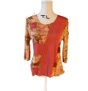 (106) -blouse femme t.40 rouge - affinités - beschikbaar voor biedingen