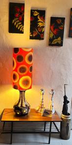 fatlava vloerlamp keramiek vintage  West Germany, Huis en Inrichting, Lampen | Vloerlampen, Ophalen, 100 tot 150 cm, Zo goed als nieuw