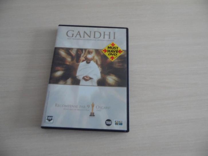 GANDHI, CD & DVD, DVD | Drame, Comme neuf, Drame historique, Tous les âges, Enlèvement ou Envoi