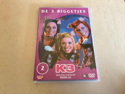 Studio 100 Sprookjes Musical De 3 biggetjes K3, CD & DVD, DVD | Enfants & Jeunesse, Comme neuf, Enlèvement ou Envoi