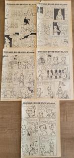 5 oude stripknipsels: Bongo en de Kux Clan (jaren '60), Collections, Autres sujets/thèmes, Utilisé, Enlèvement ou Envoi, Gravure