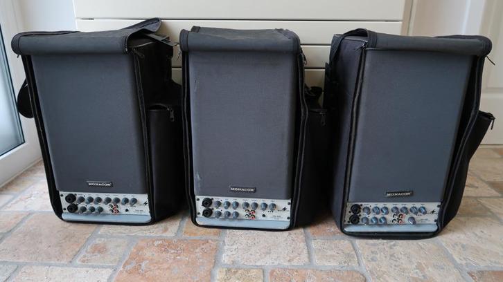 Draagbare versterker / luidspreker Monacor TXA600, Audio, Tv en Foto, Luidsprekerboxen, Gebruikt, Overige typen, Minder dan 60 watt