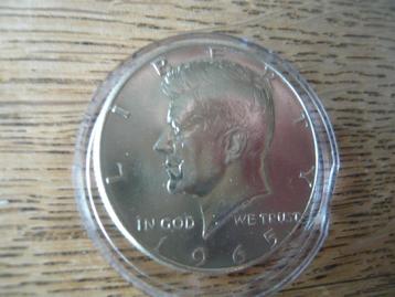 half dollar 1965 Kennedy zilver , UNC !! beschikbaar voor biedingen