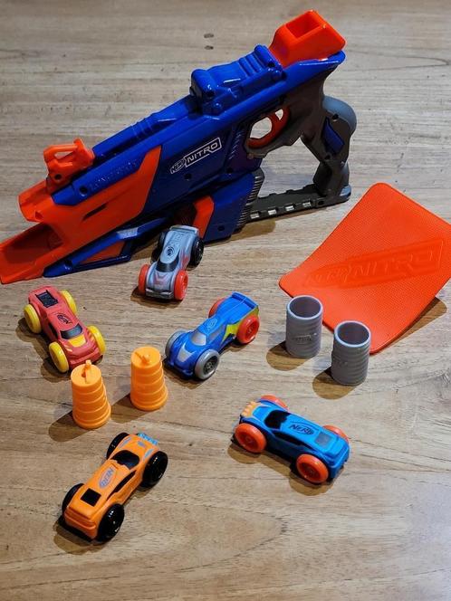 Nerf nitro longshot smash 20 euro, Kinderen en Baby's, Speelgoed | Overig, Zo goed als nieuw, Ophalen of Verzenden