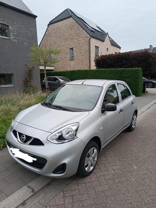 Nissan Micra 2017, Auto's, Nissan, Particulier, Micra, Benzine, Euro 6, 5 deurs, Handgeschakeld, Zilver of Grijs, Zwart, Stof