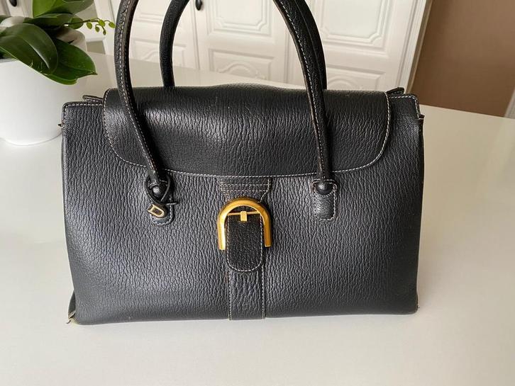 Delvaux Brillant handtas, Handtassen en Accessoires, Tassen | Damestassen, Gebruikt, Handtas, Zwart, Ophalen