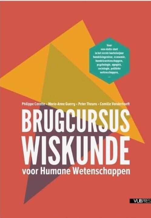 Camille Vanderhoeft - Brugcursus wiskunde, Livres, Livres scolaires, Comme neuf, Économie, Enlèvement