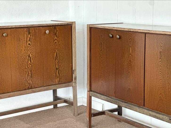 Scandinavische livingkasten, 1980’s, Huis en Inrichting, Kasten | Buffetkasten, Ophalen