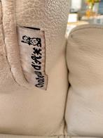 Te koop : Chateau D’ax lederen hoeksalon wit/beige, Huis en Inrichting, Ophalen, Gebruikt, Leer, Tijdloos