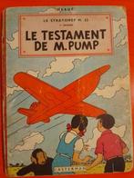 Hergé Jo, Zette et Jocko le testament de Mr Pump B5 1951, Livres, Enlèvement