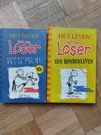 Het leven van een loser 2 boeken  Jeff Kinney, Fictie, Zo goed als nieuw, Jeff Kinney, Ophalen