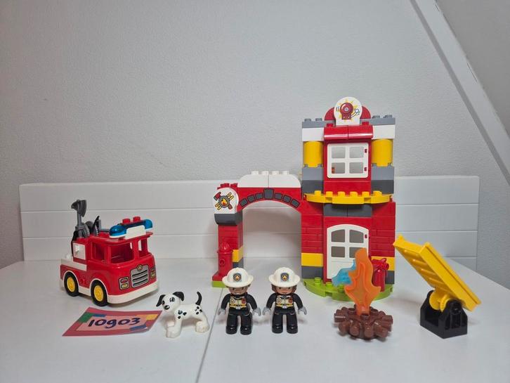 LEGO Duplo Brandweerkarzene – Set 10903 – Compleet, Enfants & Bébés, Jouets | Duplo & Lego, Comme neuf, Duplo, Ensemble complet