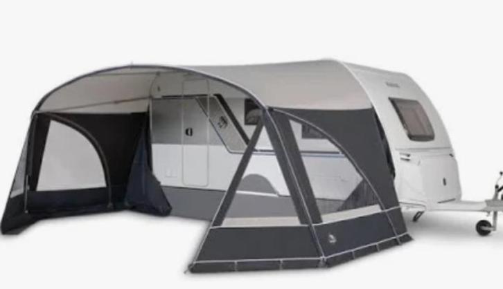 Dorema Porto caravanluifel + grondzeil, Caravans en Kamperen, Voortenten en Luifels, Zo goed als nieuw, Ophalen