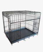 Adori XL zwarte bench met 2 schuifdeuren meeneemprijs, Dieren en Toebehoren, Ophalen, 110 cm of meer, 65 tot 100 cm, Hondenhok