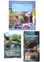 Boeken mbt tuinvijvers en waterpartijen, 10€ voor de 3 samen, Boeken, Wonen en Tuinieren, Gelezen, Overige soorten, Diverse auteurs