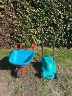 Grasmachine en kruiwagen, Kinderen en Baby's, Speelgoed | Buiten | Los speelgoed, Ophalen, Zo goed als nieuw