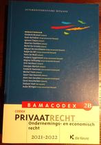 Privaatrecht Bamacodex 2B Ondernemings- en economisch recht, Boeken, Diverse auteurs, Ophalen of Verzenden, Hoger Onderwijs, Zo goed als nieuw