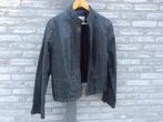LEDEREN JAS VOOR DAMES, Ophalen, Maat 46/48 (XL) of groter, ISACO, Grijs