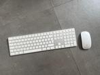 apple keyboard + mouse, Ophalen, Gebruikt, Azerty, Draadloos