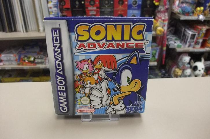 Sonic Advance (cib) gba hol, Games en Spelcomputers, Games | Nintendo Game Boy, Gebruikt, Platform, 1 speler, Vanaf 7 jaar, Ophalen of Verzenden