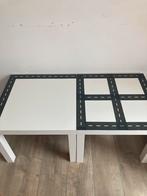 Ikea lack bijzettafeltjes 5x, Huis en Inrichting, Kunststof, Vierkant, 55 tot 75 cm, Zo goed als nieuw