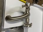 Mengkraan lavabo met afvoer, Ophalen, Nieuw, Inox, Kraan