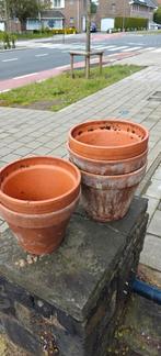 Vases de jardin en terre cuite 1 an de vie, Jardin & Terrasse, Utilisé, Enlèvement ou Envoi