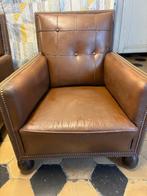 Twee art-deco clubfauteuils, Antiek en Kunst, Ophalen