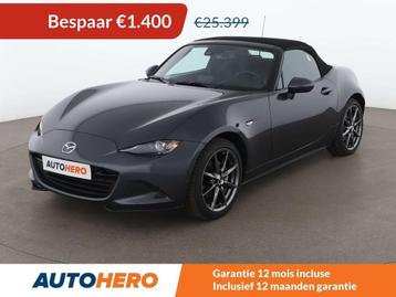 Mazda MX-5 2.0 Exclusive-Line (année de construction 2017), Autos, Cuir, Argent ou Gris, Achat, https://public.car-pass.be/vhr/b0f14200-16e4-46d4-af77-d65b19ac3a2e