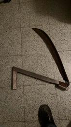 Oude korte zijs als decoratie, Ophalen