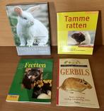 Boeken ivm knaagdieren, fretten, tamme ratjes, gerbils, koni, Ophalen of Verzenden
