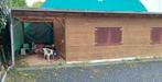 Carport met grote aanbouw