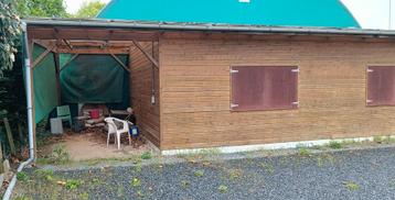 Carport met grote aanbouw  beschikbaar voor biedingen