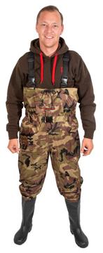 ultimate pvc/nylon waders  groen of camo, Enlèvement, Neuf