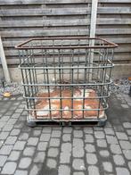 Ibc kooi voor brandhout, Ophalen