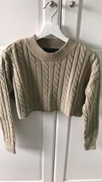 Cropped trui - olijfgroen - Sister knitwear - XXS of 12 jaar, Meisje, Trui of Vest, Sister knitwear, Ophalen of Verzenden