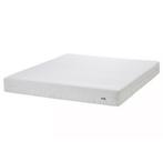 Matelas140x200 comme neuf, Tissu, Enlèvement, 200 cm, Blanc