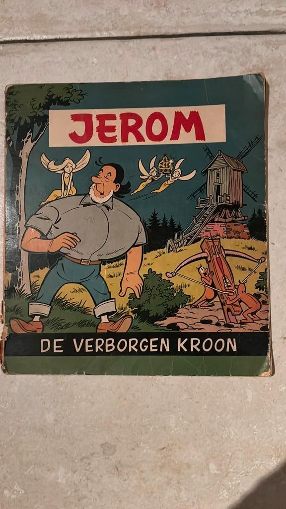 Jerom - de verborgen kroon 1e druk Vandersteen, Boeken, Stripverhalen, Gelezen, Eén stripboek, Ophalen of Verzenden
