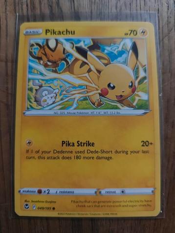 Pikachu beschikbaar voor biedingen