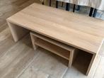 Salontafel witte eik perfekte goede staat 129x60xH40 2st, Ophalen