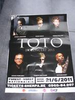 Toto - affiche 80x60 cm - 2011, Collections, Posters & Affiches, Musique, Utilisé, Enlèvement ou Envoi, Rectangulaire vertical