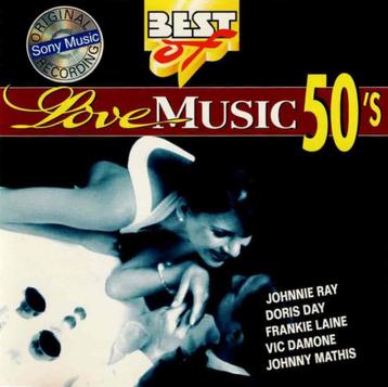 CD- Best of Love Music- 50's - OPRUIM-ACTIE