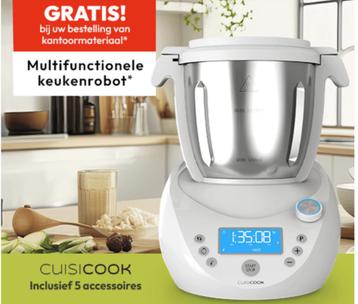 Multifunctionele keukenrobot, 1 à 2 litres, Enlèvement, Neuf, 3 vitesses ou plus