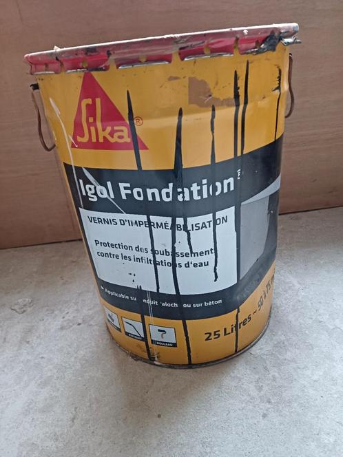 Sika Igol fondation +-15l., Bricolage & Construction, Peinture, Vernis & Laque, Comme neuf, Enlèvement ou Envoi